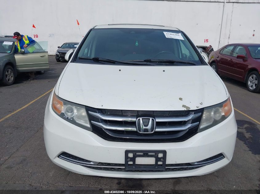 2014 Honda Odyssey Ex-L VIN: 5FNRL5H60EB028037 Lot: 43402366