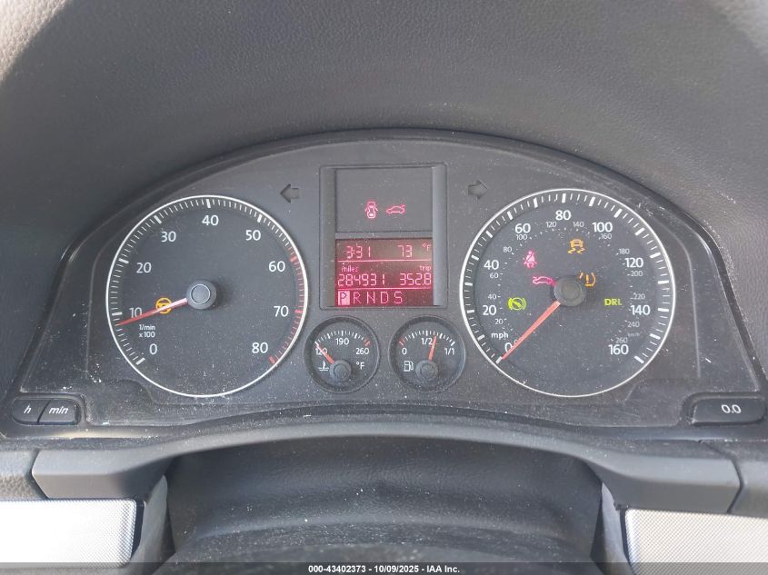 2007 Volkswagen Jetta Wolfsburg Edition VIN: 3VWEF71K17M166044 Lot: 43402373