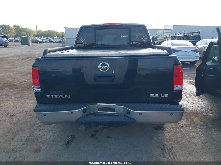 2007 Nissan Titan Le VIN: 1N6BA07A37N221364 Lot: 43402382
