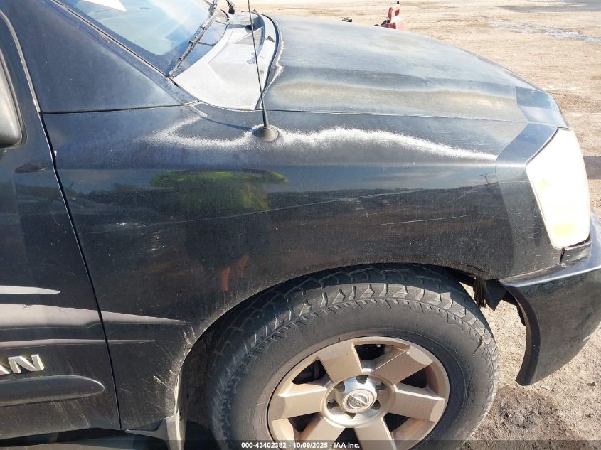 2007 Nissan Titan Le VIN: 1N6BA07A37N221364 Lot: 43402382