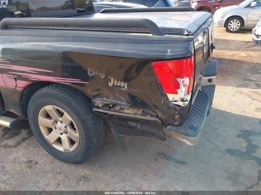 2007 Nissan Titan Le VIN: 1N6BA07A37N221364 Lot: 43402382