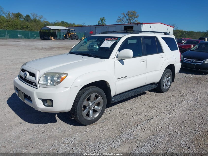 JTEBT17R268032609 2006 TOYOTA 4RUNNER photo no. 2