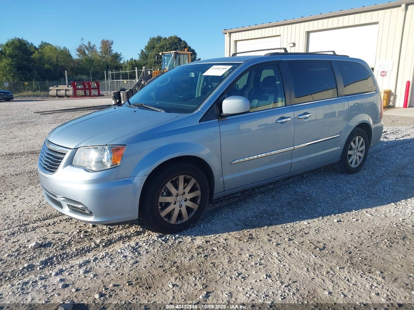 Vin: 2c4rc1bg3gr260777, lot: 43897153, chrysler town & country touring 20162