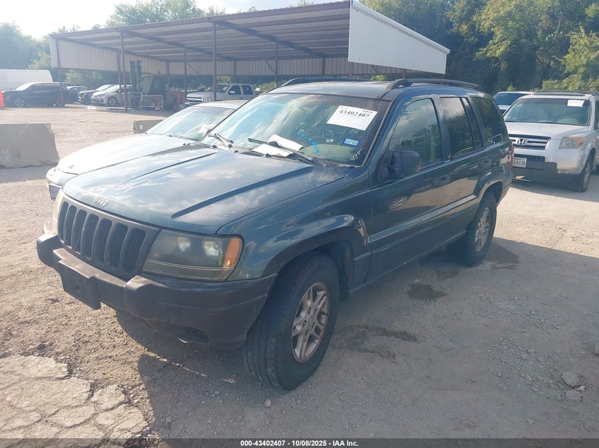1J4GX48S72C255036 2002 JEEP GRAND CHEROKEE photo no. 2