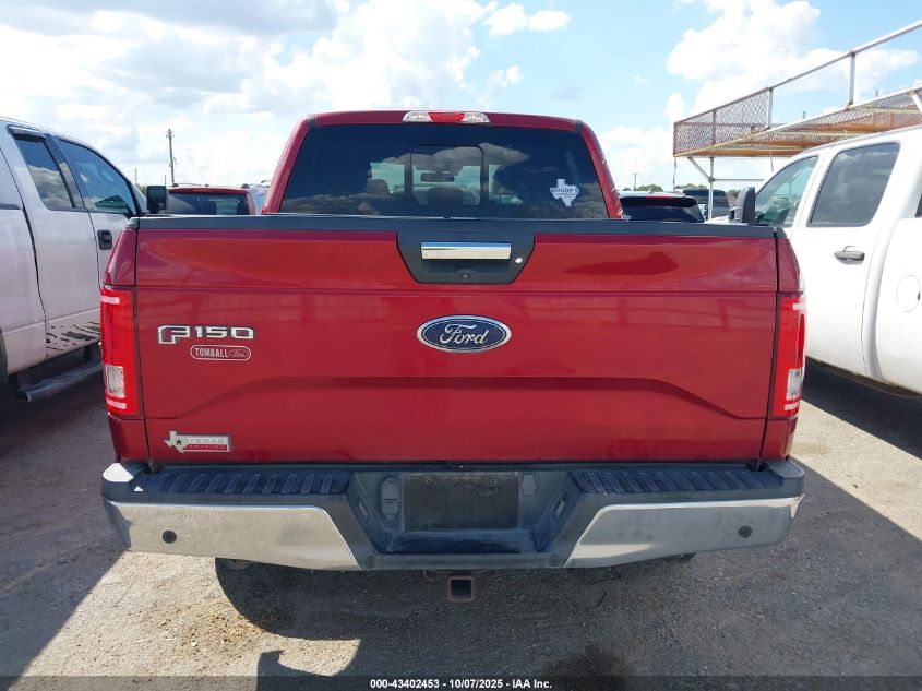 2016 Ford F-150 Xlt VIN: 1FTEW1CG6GKD29304 Lot: 43402453