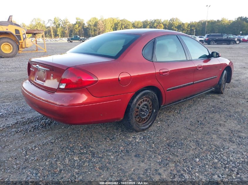 2000 Ford Taurus Se VIN: 1FAFP5324YA204876 Lot: 43402463