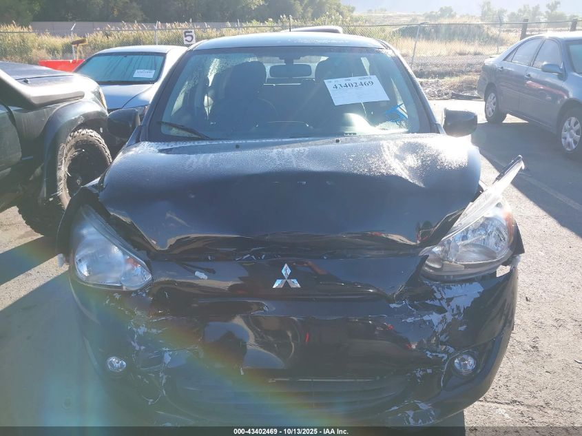 2015 Mitsubishi Mirage De/Rf VIN: ML32A3HJ4FH047341 Lot: 43402469