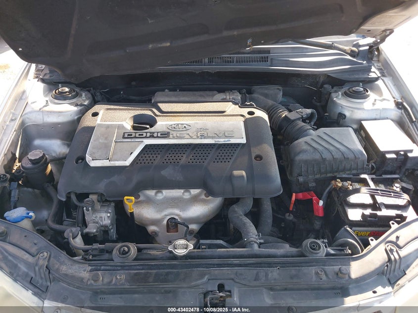 2006 Kia Spectra Ex/Lx/Sx VIN: KNAFE121665237057 Lot: 43402478