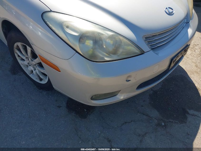 2003 Lexus Es 300 VIN: JTHBF30G330087305 Lot: 43402497