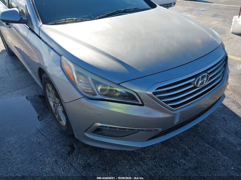2015 Hyundai Sonata Se VIN: 5NPE24AF0FH242356 Lot: 43402521