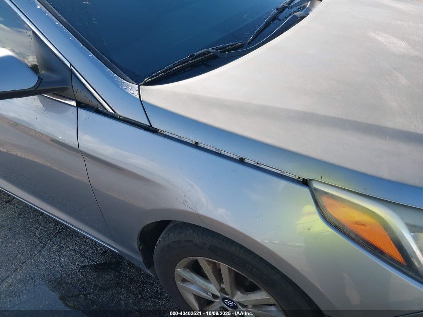 2015 Hyundai Sonata Se VIN: 5NPE24AF0FH242356 Lot: 43402521