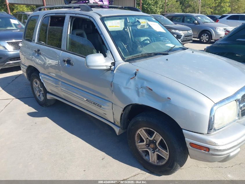 2002 Chevrolet Tracker Hard Top Lt VIN: 2CNBJ634126938635 Lot: 43402527