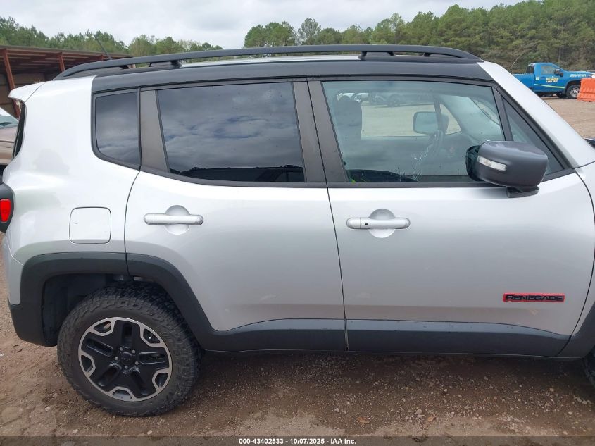 2016 Jeep Renegade Trailhawk VIN: ZACCJBCT9GPE06827 Lot: 43402533