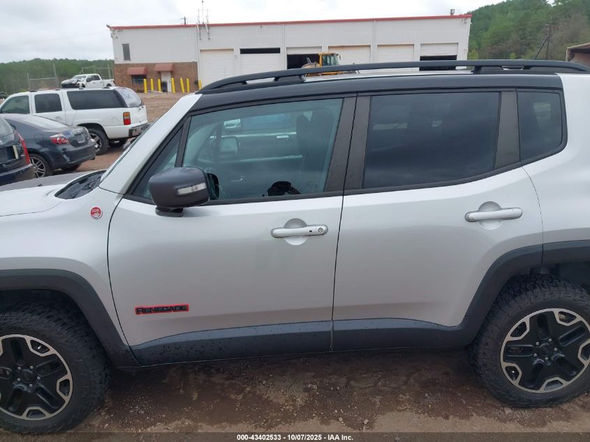 2016 Jeep Renegade Trailhawk VIN: ZACCJBCT9GPE06827 Lot: 43402533