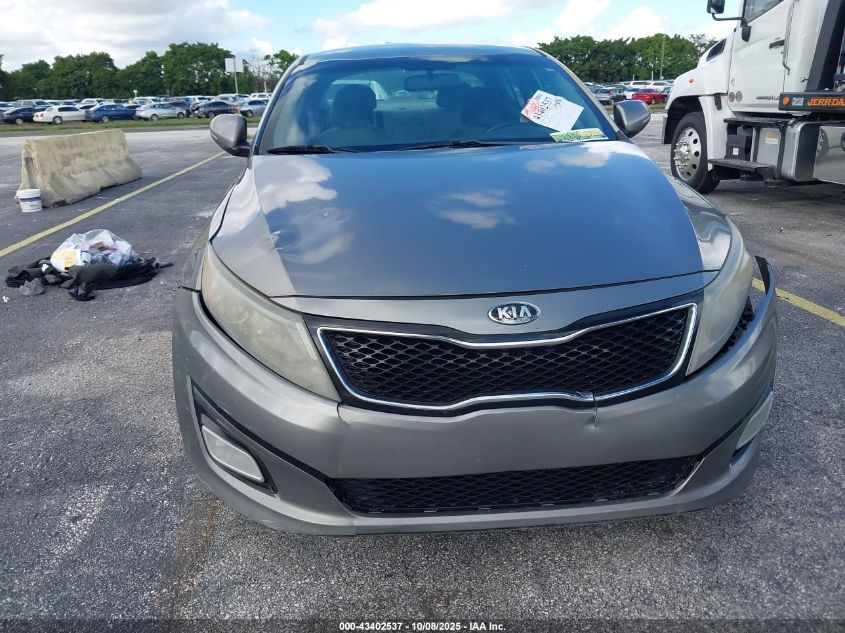 2014 Kia Optima Lx VIN: 5XXGM4A7XEG303105 Lot: 43402537