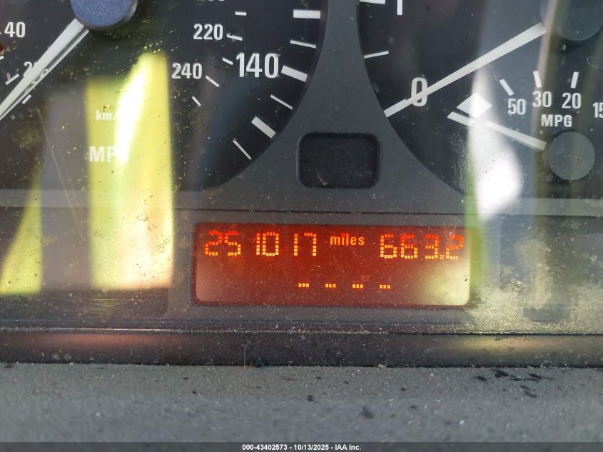 2001 BMW 325I VIN: WBAAV33471EE78894 Lot: 43402573