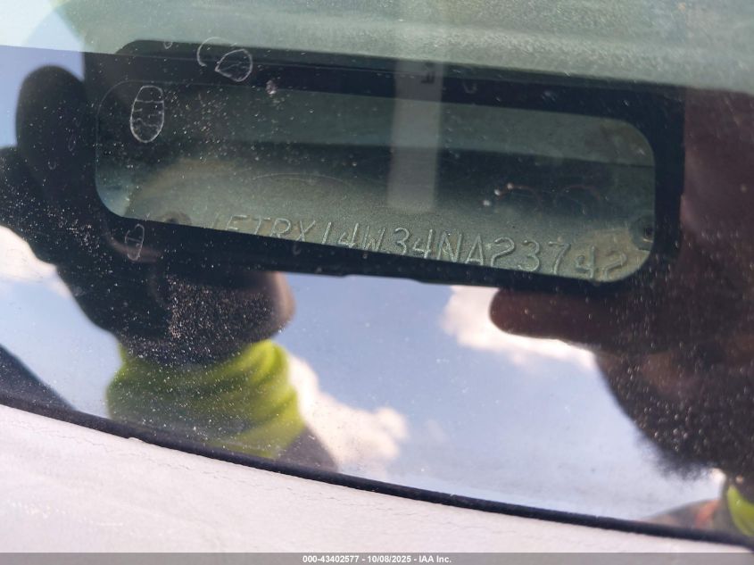 2004 Ford F-150 Stx/Xl/Xlt VIN: 1FTRX14W34NA23742 Lot: 43402577