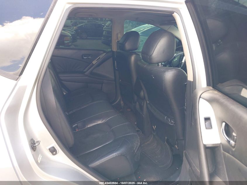 2009 Nissan Murano Sl VIN: JN8AZ18U39W020538 Lot: 43402584