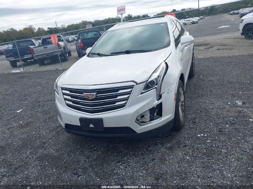 2017 Cadillac Xt5 Luxury VIN: 1GYKNDRS8HZ170792 Lot: 43402585