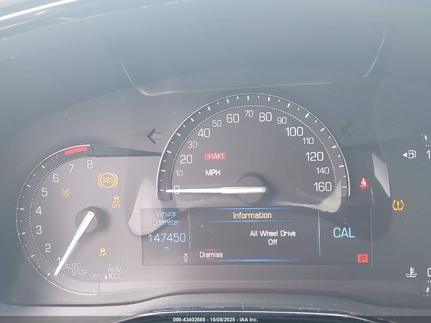 2017 Cadillac Xt5 Luxury VIN: 1GYKNDRS8HZ170792 Lot: 43402585