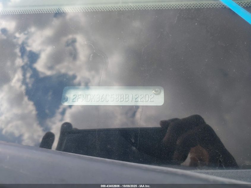 2008 Ford Edge Se VIN: 2FMDK36C58BB12202 Lot: 43402606
