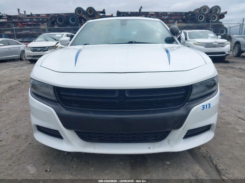 2019 Dodge Charger Police Rwd VIN: 2C3CDXAT6KH688754 Lot: 43402626