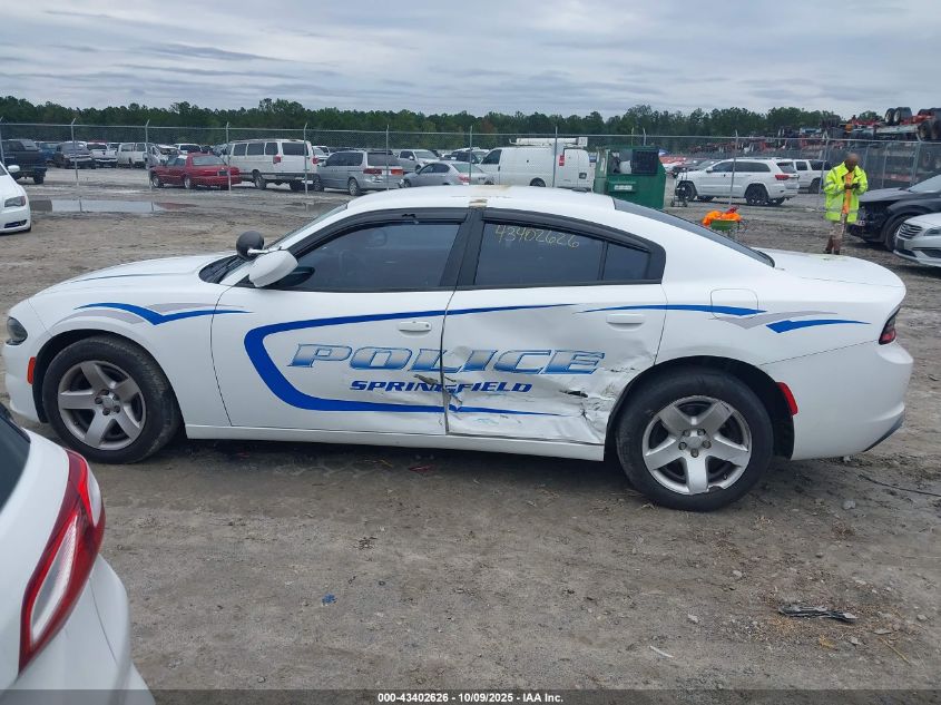 2019 Dodge Charger Police Rwd VIN: 2C3CDXAT6KH688754 Lot: 43402626