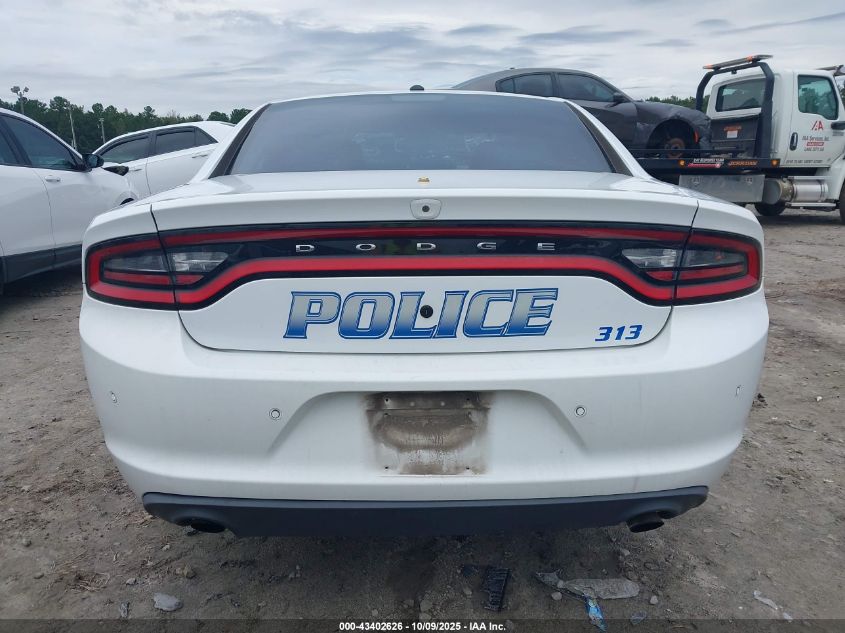 2019 Dodge Charger Police Rwd VIN: 2C3CDXAT6KH688754 Lot: 43402626