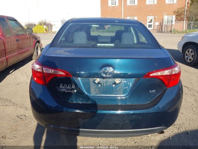 2019 Toyota Corolla Le VIN: 2T1BURHE6KC202366 Lot: 43402653