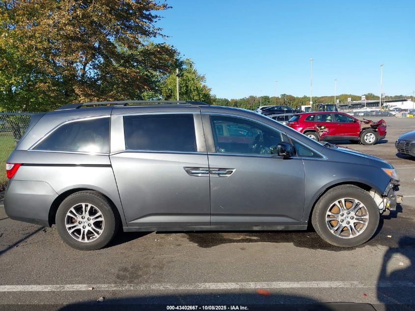 2011 Honda Odyssey Ex-L VIN: 5FNRL5H60BB053354 Lot: 43402667