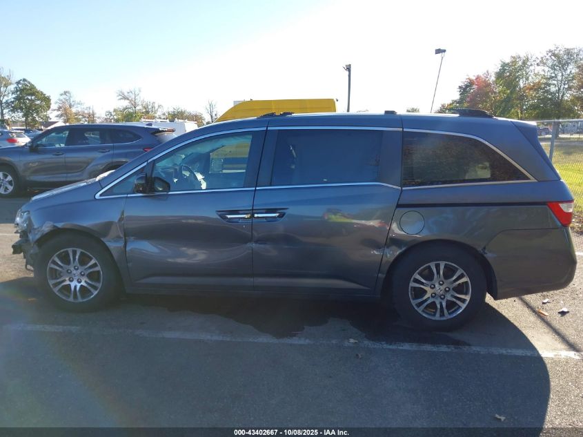 2011 Honda Odyssey Ex-L VIN: 5FNRL5H60BB053354 Lot: 43402667