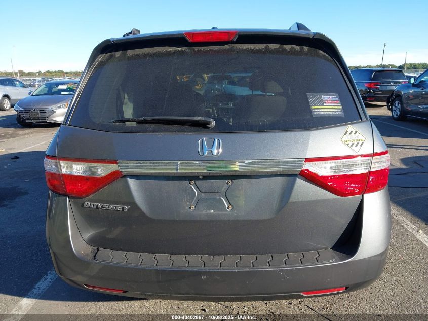 2011 Honda Odyssey Ex-L VIN: 5FNRL5H60BB053354 Lot: 43402667