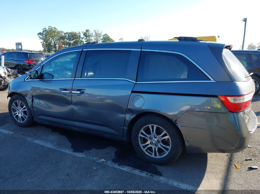 2011 Honda Odyssey Ex-L VIN: 5FNRL5H60BB053354 Lot: 43402667