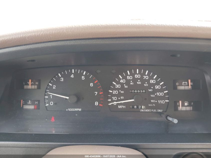 1995 Toyota 4Runner Vn29 Sr5 VIN: JT3VN29V0S0058960 Lot: 43402696