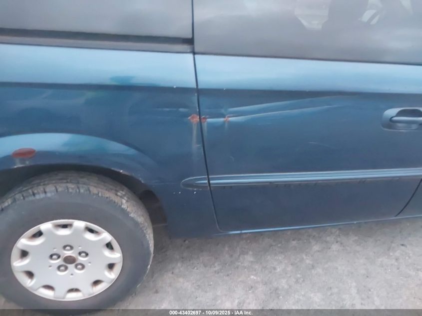 2001 Chrysler Town & Country Lx VIN: 2C8GP44G51R108337 Lot: 43402697