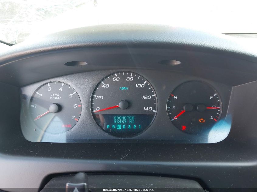 2008 Chevrolet Impala Police VIN: 2G1WS553381330020 Lot: 43402725