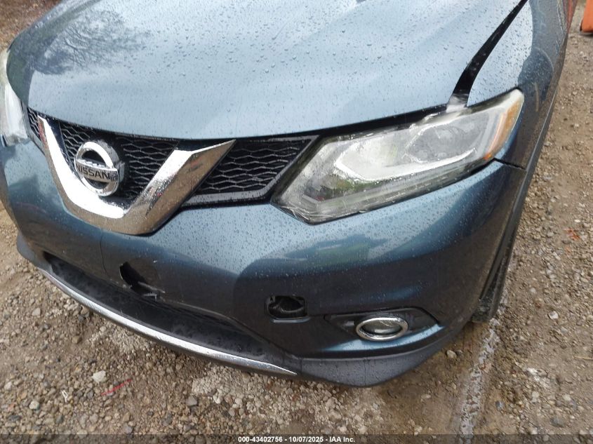 2014 Nissan Rogue Sl VIN: 5N1AT2MV3EC780400 Lot: 43402756
