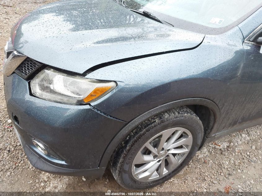 2014 Nissan Rogue Sl VIN: 5N1AT2MV3EC780400 Lot: 43402756