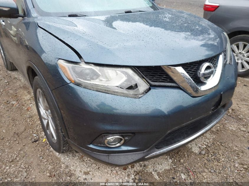2014 Nissan Rogue Sl VIN: 5N1AT2MV3EC780400 Lot: 43402756
