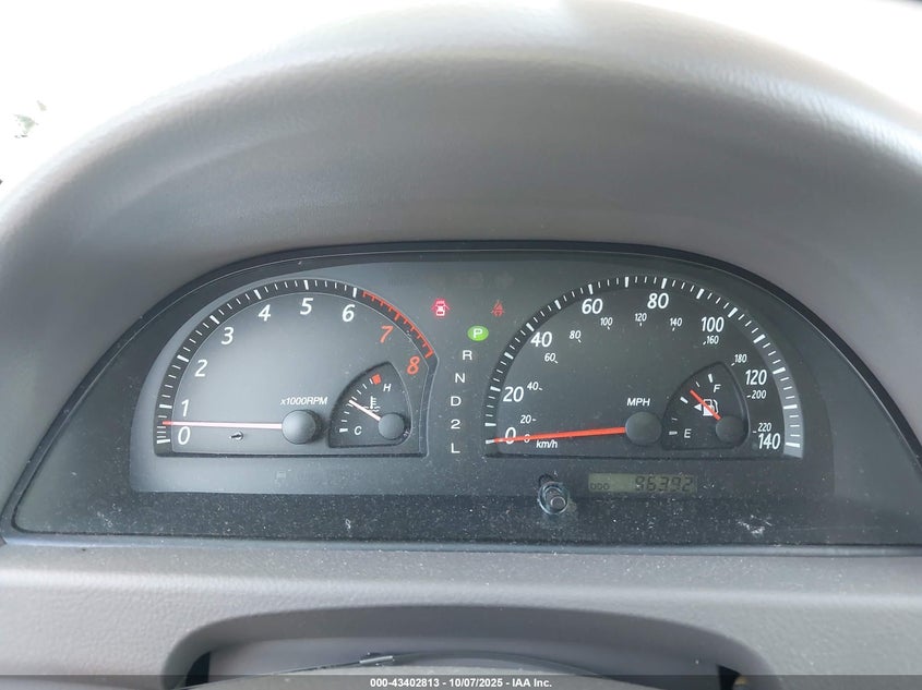 2002 Toyota Camry Le VIN: 4T1BE32KX2U043133 Lot: 43402813