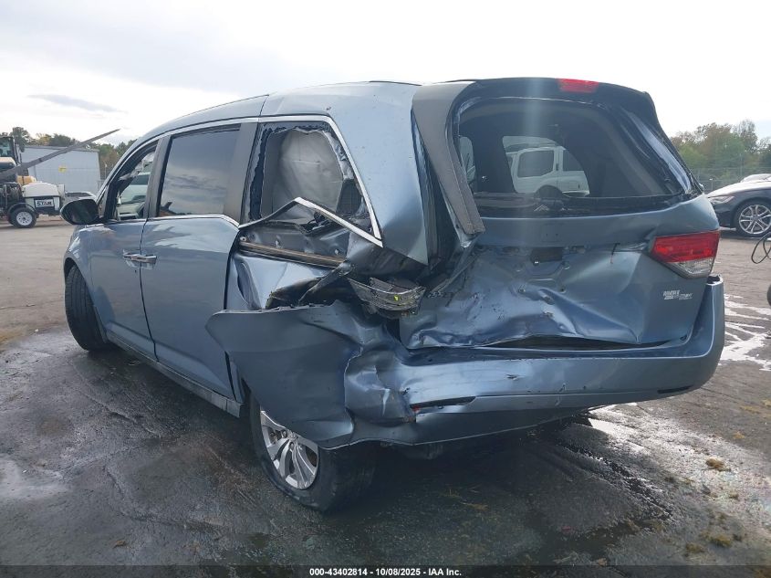 2014 Honda Odyssey Ex VIN: 5FNRL5H48EB096357 Lot: 43402814