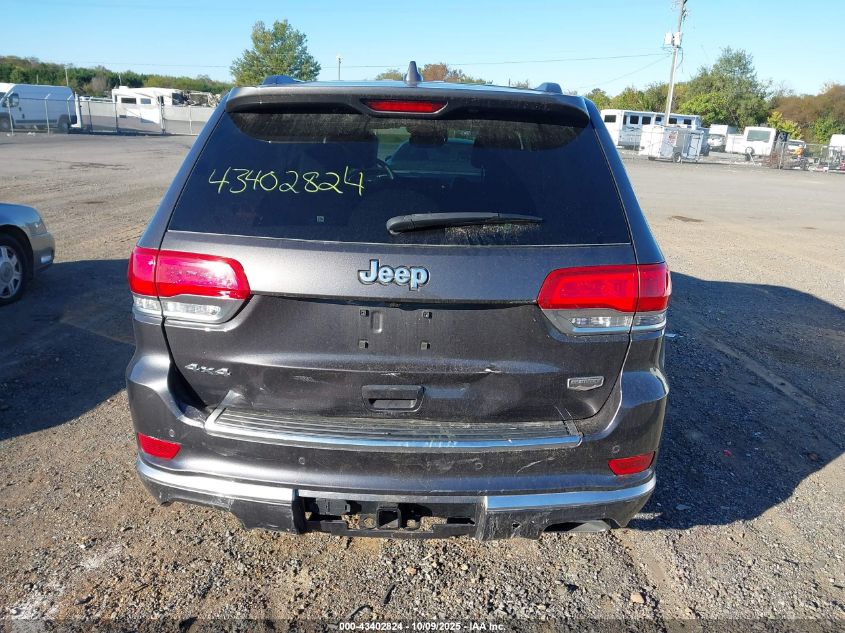 2017 Jeep Grand Cherokee Summit 4X4 VIN: 1C4RJFJG4HC807862 Lot: 43402824