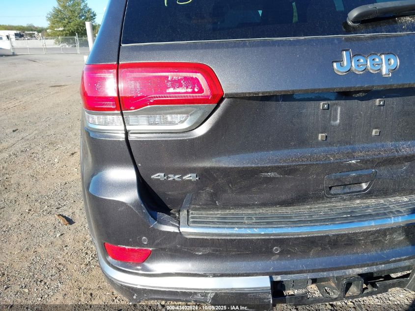 2017 Jeep Grand Cherokee Summit 4X4 VIN: 1C4RJFJG4HC807862 Lot: 43402824