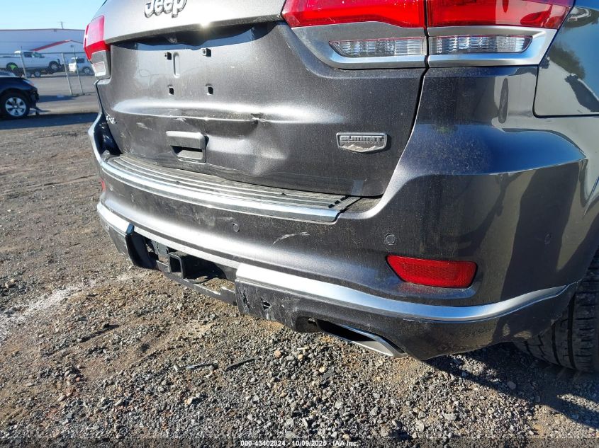 2017 Jeep Grand Cherokee Summit 4X4 VIN: 1C4RJFJG4HC807862 Lot: 43402824