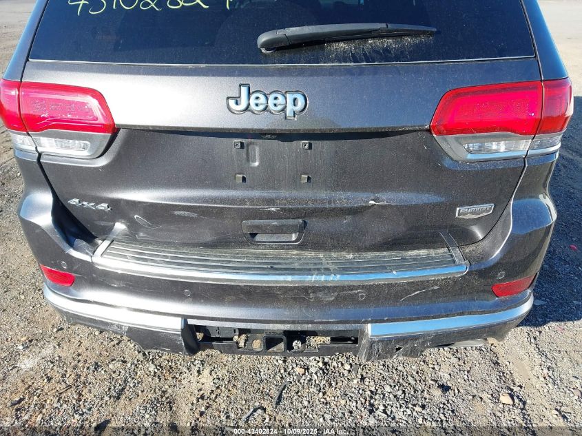 2017 Jeep Grand Cherokee Summit 4X4 VIN: 1C4RJFJG4HC807862 Lot: 43402824