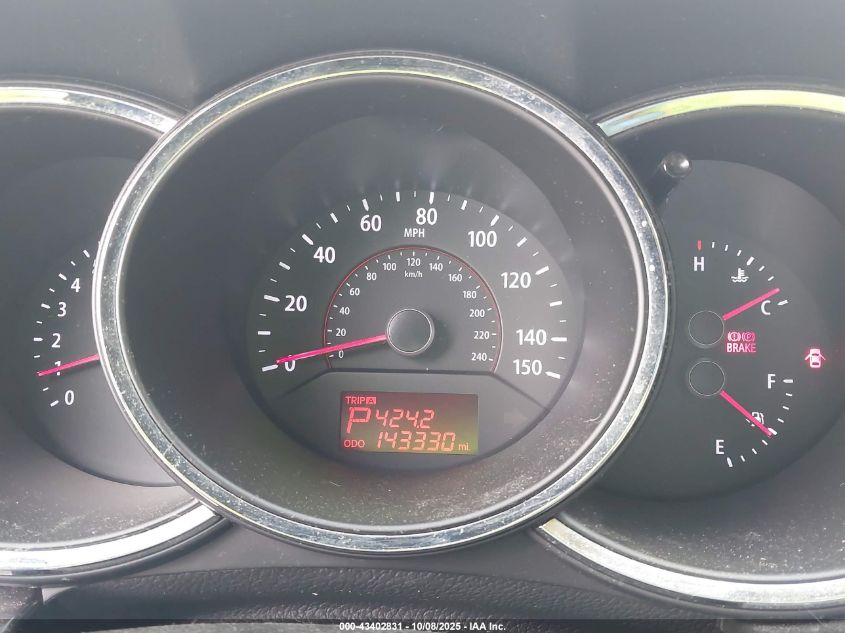 2012 Kia Sorento Lx VIN: 5XYKTCA6XCG258111 Lot: 43402831