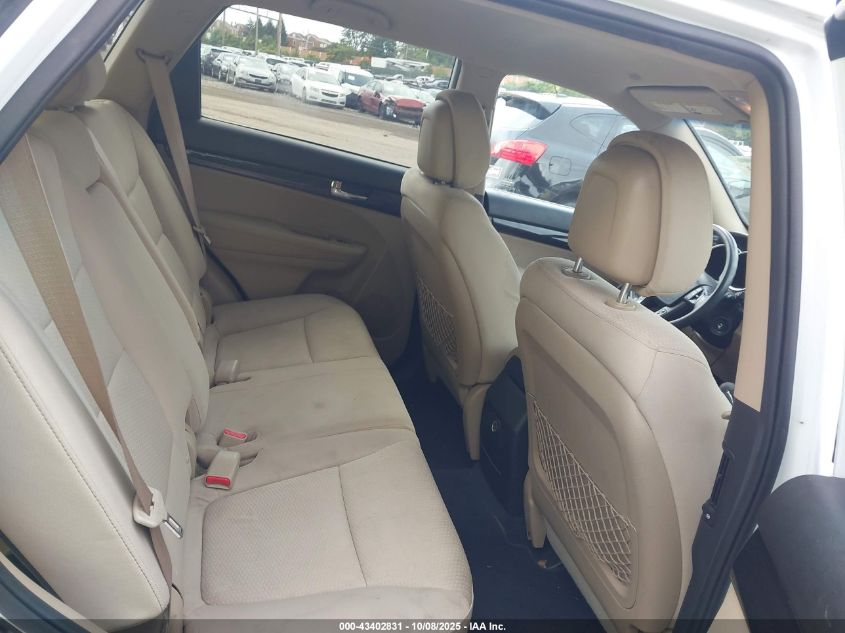 2012 Kia Sorento Lx VIN: 5XYKTCA6XCG258111 Lot: 43402831