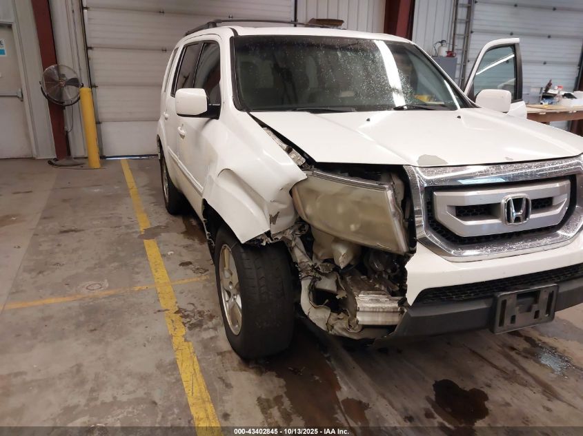 2011 Honda Pilot Ex-L VIN: 5FNYF4H58BB04989 Lot: 43402845