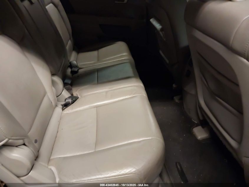 2011 Honda Pilot Ex-L VIN: 5FNYF4H58BB04989 Lot: 43402845