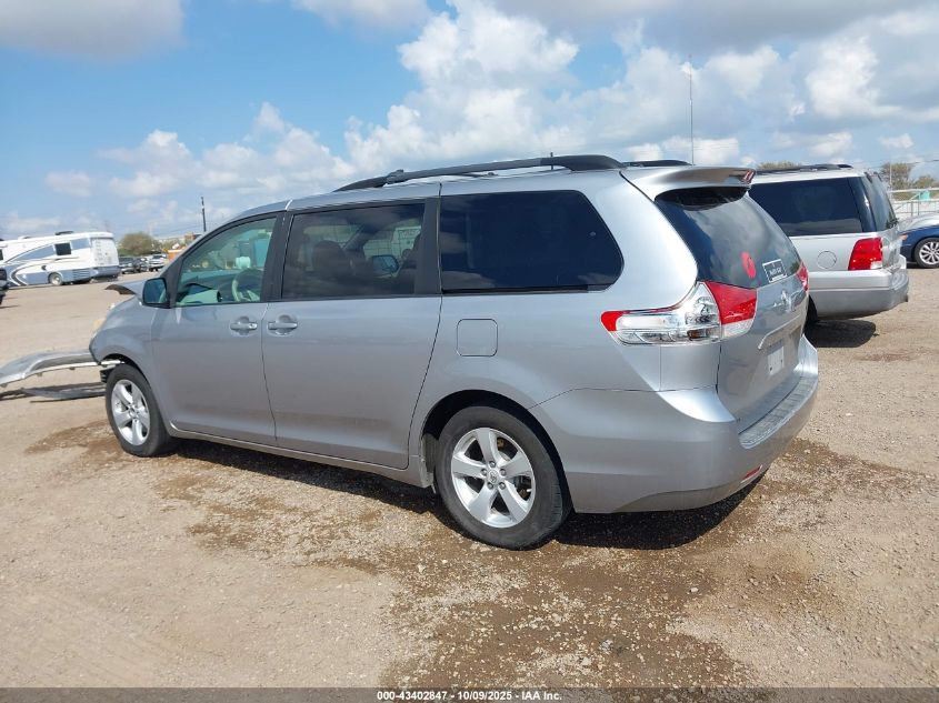 2011 Toyota Sienna Le V6 VIN: 5TDKK3DC8BS094055 Lot: 43402847